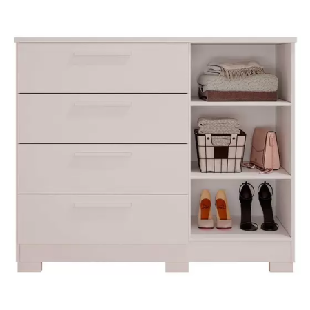 Cômoda Malu Panan Branca 1P GTS - Imagem 3