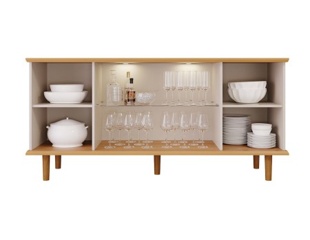 Buffet Janice Cimol Off White Cinamomo - Imagem 2