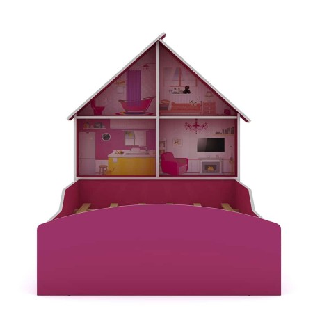 Cama Casinha Gelius Pink Ploc - Imagem 2