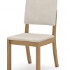 Sala de Jantar Natali Henn Nature Off White Com vidro 4 Cadeiras Mila Nature Linho - Image 5