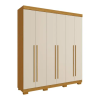 Guarda-Roupa Paolla ACP Cinamomo Off White 06 Portas 02 Gavetas - Image 2