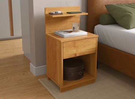 Mesa de Cabeceira Mavie Patrimar Cinamomo 1G